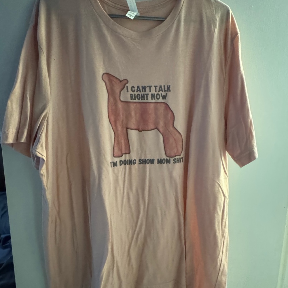 Dog Lover Graphic T-Shirt - Tan
